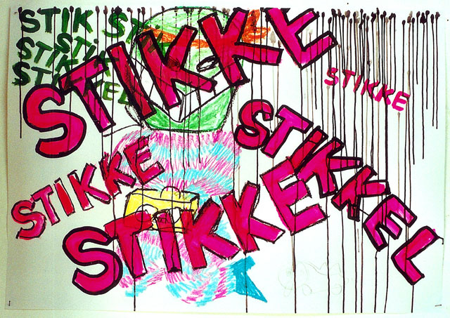 stikke-tekening